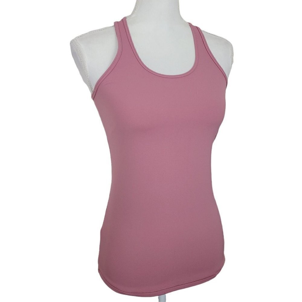 Calia XS Fitted Move Tank Top Rusty Rose NWOT Athletic Racerback Casual Wear